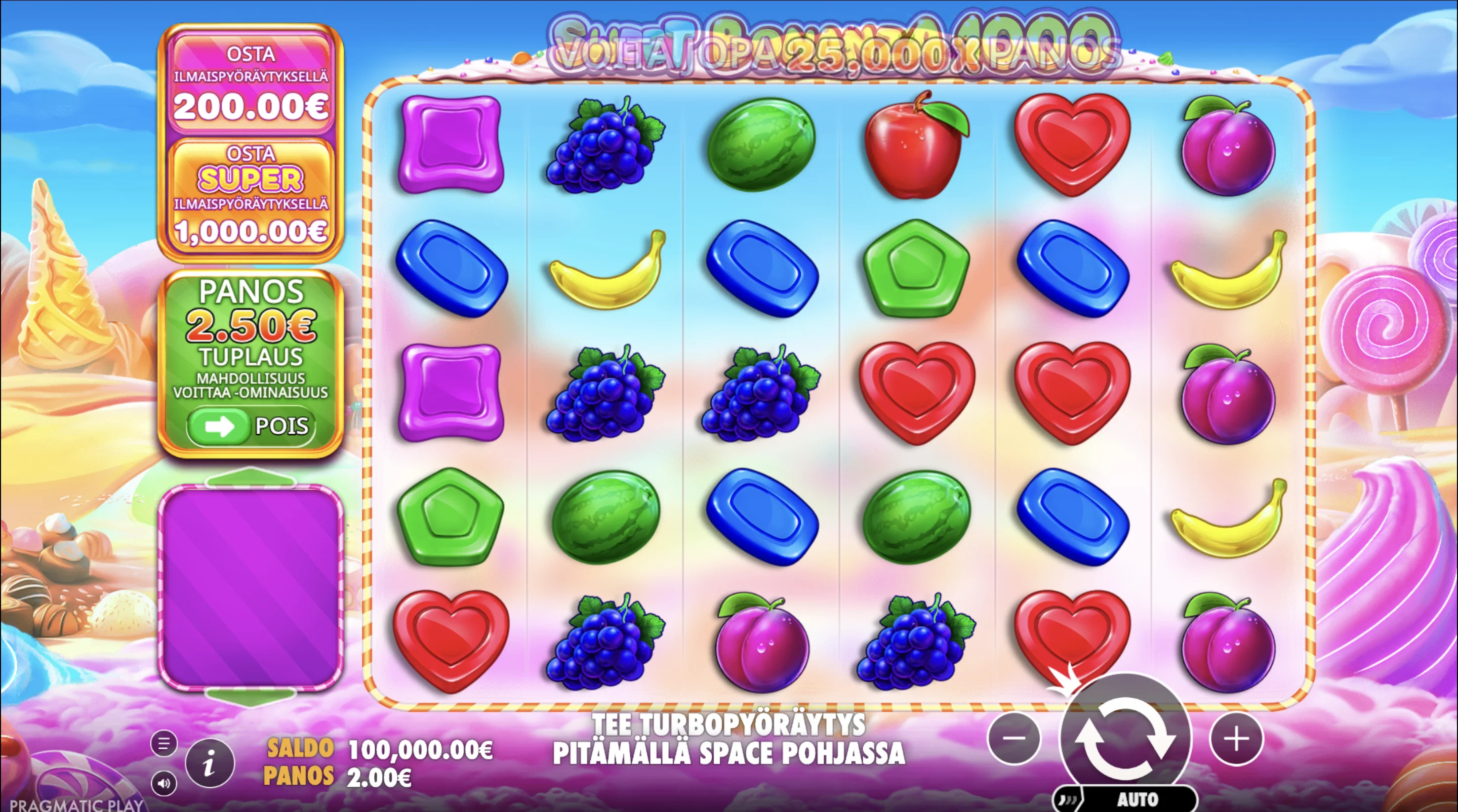 Sweet Bonanza in 30 Seconds